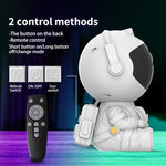 Elfeland LED Astronaut Starry Sky Light Projection Night Lamp 8 Dynamic Lighting Modes Water Ripple Atmosphere Lamp Astronaut Projection Lamp