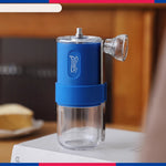 Bincoo Portable Manual Coffee Grinder with Ceramic Core Adjustable Grind Settings Travel-Friendly 25g Capacity Compact for Home & Camping