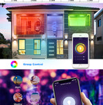LinkMejor E14 Smart Bulb Tuya Wifi Candle Lamp APP Remote Control LED Bulb WiFi 2.4GHz Supports Alexa Google Assistant Voice Control