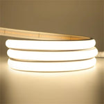 Elfeland 1m/2m/5m COB LED Strip Light IP65 Waterproof Flexible 288LEDs/m Warm White 3000K/Natural White 4000K High Brightness Indoor Outdoor Use