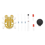 Electronic DIY Weevil Eye LED Light Kit Multiple Color Easy Assembly Student Experiment DIY Light Module Kit for Soldering