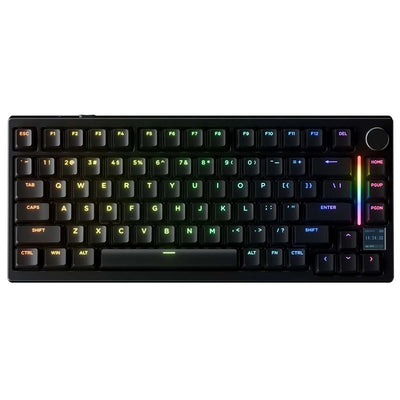LinkMejor TK75 TMR Magnetic Switch Mechanical Keyboard 81-Keys Tri-mode Hot-swappable RGB Backlight 8K Polling Rate 8000mAh Battery