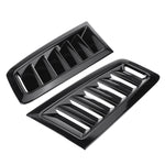 Car RS Style Bonnet Vents Universal Glossy BlackFor Ford Focus MK2