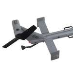 LinkMejor E120 2.4G 4CH 6-Axis Gyro Optical Flow Localization Flybarless BO-105 Scale RC Helicopter RTF