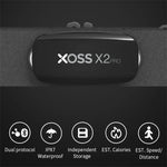 LinkMejor X2 Pro Heart Rate Sensor Independent Record Data Chest Strap HRM Monitor Bluetooth ANT+ Health Fitness Smart Sensor for Cycling Swimming Running