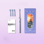 LinkMejor Sonic Electric Toothbrush IPX7 Waterproof USB Rechargeable with 5 Brushing Modes Oral Cleaning Soft Brush Smart Timer