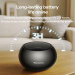 Yesido YSW33 Wireless Bluetooth Speaker Small Steel for Cannons Speaker 35MM Speaker Full-Range Unit Bluetooth Speaker