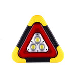 LinkMejor Solar Emergency Triangular Roadside Warning Light USB Super Bright LED Work Lights for Car Repairing Camping Hiking Hunting