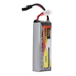 LinkMejor 11.1V 5200mah 50C 3S Lipo Battery TRX Plug for Wltoys 1/8 RC Car