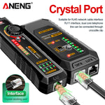 LinkMejor M469C Network Line Finder RJ11 RJ45 Cable Tracer 9V Battery Flashlight Auto Shutdown Low Voltage Alert