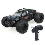 LinkMejor MT16 RTR 1/16 2.4G 4WD 80km/h Fast Brushless RC Car 3S Desert Monster Off-Road Truck Alloy Chassis LED Light Full Proportional Vehicles Models Toys Oil Filled Shocks
