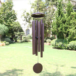 Outdoor Deep Tone Wind Chimes 45° Memorial Wind Chimes Metal Pipe Wind Chime