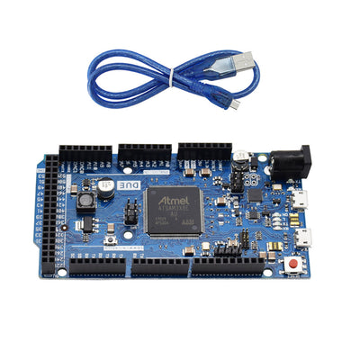 LinkMejor R3 Development Board SAM3X8E32-bit ARM Learning Master Module Main Control Board with USB Cable forArduino
