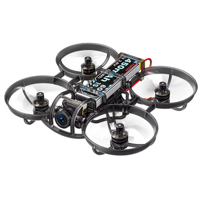 LinkMejor R8 80mm 1S Tiny Whoop Quadcopter Micro FPV Racing Drone ELRS BNF 5.8GHz 400mW Onboard VTX with 0802 20000KV Motors