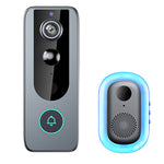 M20 1080P Tuya WiFi Video Doorbell 155° Wide Viewing Intelligent Night Vision 2-way Audio IP65 Waterproof APP Remote Monitoring HD Visual Door Bell Supports PIR 4000mAh Battery