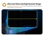 LinkMejor ADS804A ADS814A ADS824A Digital Oscilloscope 70MHz 4Channel 1.25GSa/s 12-bit Vertical Resolution High Res Waveform Capture 50M Memory Depth