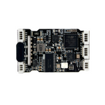 25.5x25.5mm LinkMejor F411 Flight Controller with 5V BEC 45A 3-6S ESC ELRS 2.4G Receiver AIO Compatible with CineApe35 FPV Racing Drone