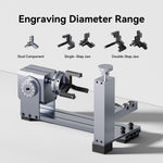 [EU/US Direct]LONGER Nano Rotary Extension Claws 180° Adjustable Angle Independent Dial Design Versatile Support Precise Stand for Engraving