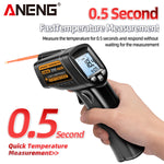 LinkMejor TH103 Class II Laser Infrared Thermometer Temperature Sensor Testers Gun -20°C~380℃ Industrial Thermal Tube Testing Tools