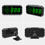 Car Head Up Display Speedometer Odometer Compass HUD GPS Digital Display Large Font Universal Suitable for All Cars Vehicles