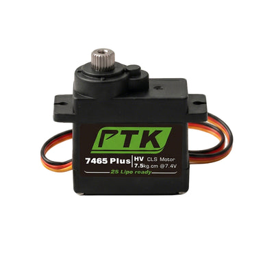 LinkMejor 7465Plus 7.5kg Metal Gear Digital RC Servo for High-Speed Fixed-Wing RC Helicopters 1/8 1/10 Remote Control Car Models