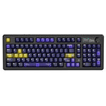 LinkMejor Ak980V2 PRO Mechanical Gaming Keyboard with Knob and TFT Color Display Tri-Mode Gasket Structure 10000mAh Battery Dual 8K Polling Rate