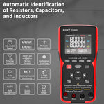 LinkMejor ZT-DQ01 ZT-DQ02 Digital LCR Bridge Tester Meter Portable Handheld 0.3% Accuracy Capacitance Resistance Inductance Testing Multiple Frequencies