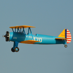 LinkMejor PT-17 Biplane 1200mm Wingspan EPO RC Airplane Scaled Fixed-wing Zoomed Aircraft KIT/PNP