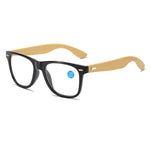 Blue Light Blocking Vintage Reading Glasses New Style Bamboo Wooden Legs Far Sighted Eyewear Eyeglasses