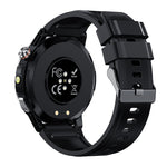 YK06 1.53inch HD Screen LED Flashlight Compass 40 Days Battery Life bluetooth Call Heart Rate Blood Pressure Blood Oxygen Monitor Sleep Monitoring Multi-sport Modes IP68 Waterproof Smart Watch