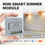 LinkMejor Tuya Smart Zigbe Dimmer Module Light Switch 1/2 Gang Timing Function Voice APP Remote Control Work with Alexa Google Assistant