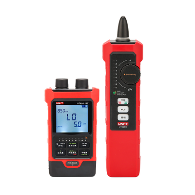 LinkMejor UT698 Series Optical Line Tester 7-in-1 Power Meter 15mW/30mW Output 700-1700nm Detection NCV Voltage Cable Tester Optical Fiber Tool