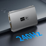 LinkMejor YC-368 HD Video Capture Card 4K60HZ HDR 240Hz Loop Out with USB-C for PS5 Xbox Switch Game Streaming Recording
