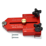 LinkMejor Upgrade Extended Woodworking Thin Rip Guide Lengthen Table Saw Fast Cutting Limit Fence Workbench T Track Guide
