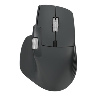 LinkMejor A1 Tri-mode Wireless Mouse PAW3212 4800DPI Dual Scroll Wheel Fast Flywheel Ergonomic E-sports Gaming Mouse