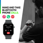 [2025World Premiere]LinkMejor GTS 3 GPS 2.01inch HD Screen 3ATM Waterproof bluetooth Call Heart Rate Blood Oxygen Monitor Sleep Monitoring Stress Tracking Breathing Exercise HRV Function Women's Headlth Multi-sport Modes Smart Watch