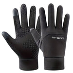 LinkMejor Winter Cycling Gloves for Men Women Touchscreen Thermal Windproof Fleece Motorcycle Gloves Warm Thick Driving Skiing Gloves