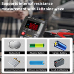 2in1 ZOYI ZT-XR1 Battery Internal Resistance Meter Multimeter 25000 Counts Test Capacitance/Diode/Voltage,etc for 18650 Battery Testing