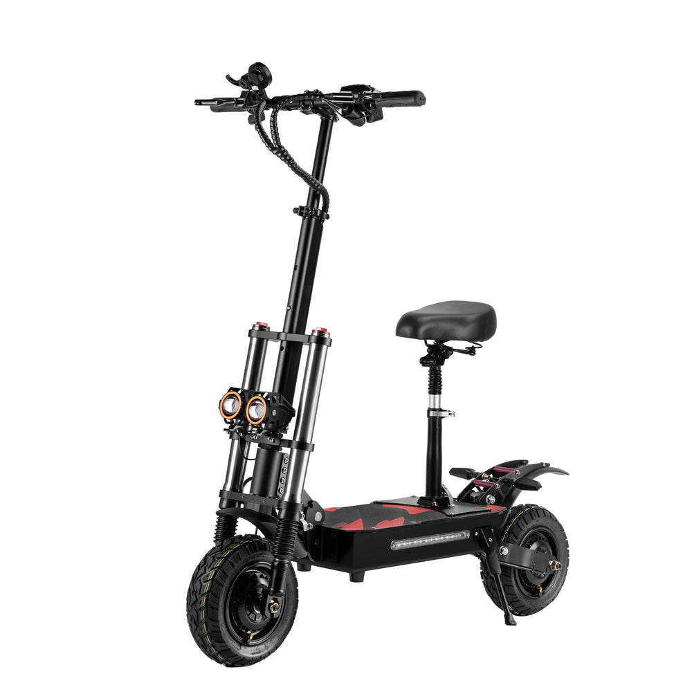 [EU DIRECT] BOYUEDA S3-11 Electric Scooter With Seat 38Ah 6000W Recommended Top Speed 25KM/H 60V Oil Brake 11 Inch Electric Scooter 150-200Kg Max Load 100Km Range EU Direct USA Direct