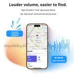 LinkMejor CM919 SmartTag Smart Anti-lost Device Apple Find My Certified USB-C Charging 365 Days Battery Life bluetooth Tracker Item Finder Smart Tag