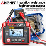 LinkMejor MH13 Megohmmeter Ohm Tester Digital Multimeter Megometro Insulation Earth High Voltage Resistance Meter Tester Tool