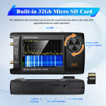 SA5 4 Inch Display Wide Frequency Range 100kHz to 6GHz RF Analyzer 5000mAh Battery High Precision Versatile Scanning