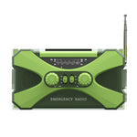 10000mAh Emergency Flashlight Torch Power Bank Solar Radio with Flashlight Aste Solar Hand Crank USB AM FM NOAA Weather Radios Home Outdoor Emergency Equipment