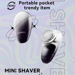 LinkMejor Mini Shaver Men's Electric Shaver Travel Portable Smart Type C Rechargeable Beard Shaver 5200 RPM High-speed Motor