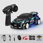 Hstar D24-04Q1- D24-04S7 RTR 1/24 2.4G 4WD Drift RC Car Gyro Mini Full Proportional LED Light Remote Control High-Speed Motor On-Road Racing Vehicle Model Boys Gifts Toys