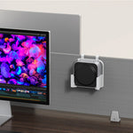 Vertical Monitor Stand Desktop Cooling Base Vesa Mount Stand for Mac mini M4/M4 Pro