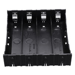 4 Slots 18650 Battery Holder Plastic Case Storage Box for 4*3.7V 18650 Lithium Battery with 8Pin