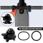 LinkMejor Bicycle Bell Aluminum Alloy Loud Horn Cycling Handlebar 360 Rotation Bike Bell MTB Road Bike Electric Scooter Parts