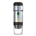 Comfook Portable Capsule Coffee Machine One-Touch Espresso Machine Cold & Hot Brew Rechargeable 7500mAh Battery Supports Capsules & Powder
