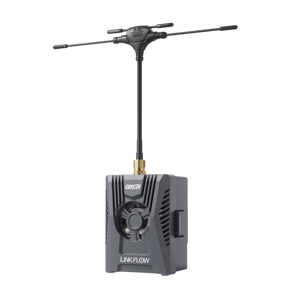 GEPRC LINKFLOW 2.4GHz/915MHz Dual-Band 1W High Power TCXO TX Module UART Port SMA Antenna for FPV Racing Drones